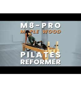 ALIGN PILATES M8 PRO REFORMER SERIES WITH PRO BOX - MAPLE