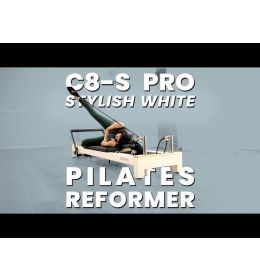 ALIGN PILATES C8-S REFORMER SERIES (WHITE)