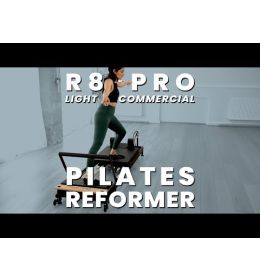 ALIGN PILATES STUDIO REFORMER, R8 PRO - BLACK